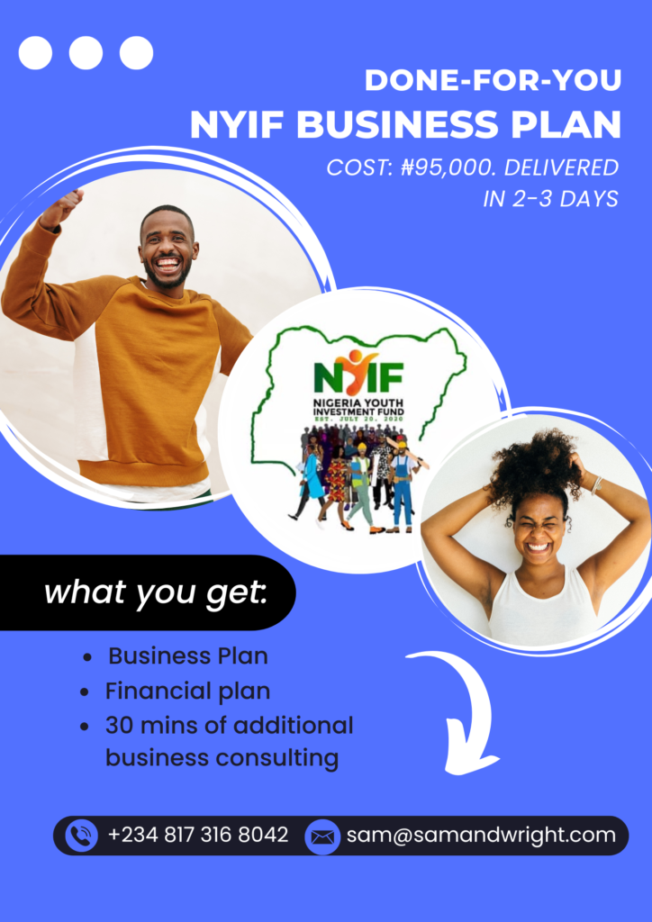 NYIF Business Plan